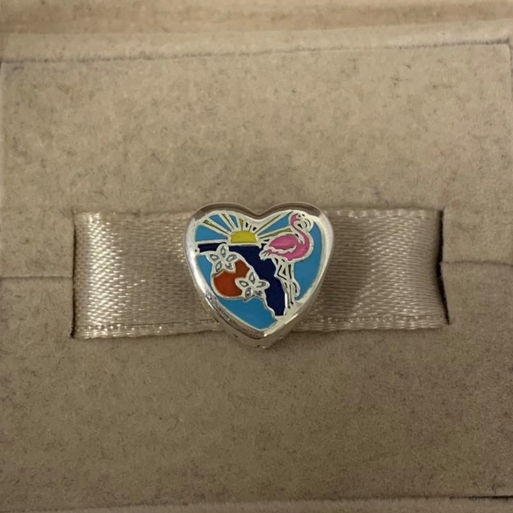 Pandora Florida Exclusive Sunshine State Charm - Picture 1 of 7